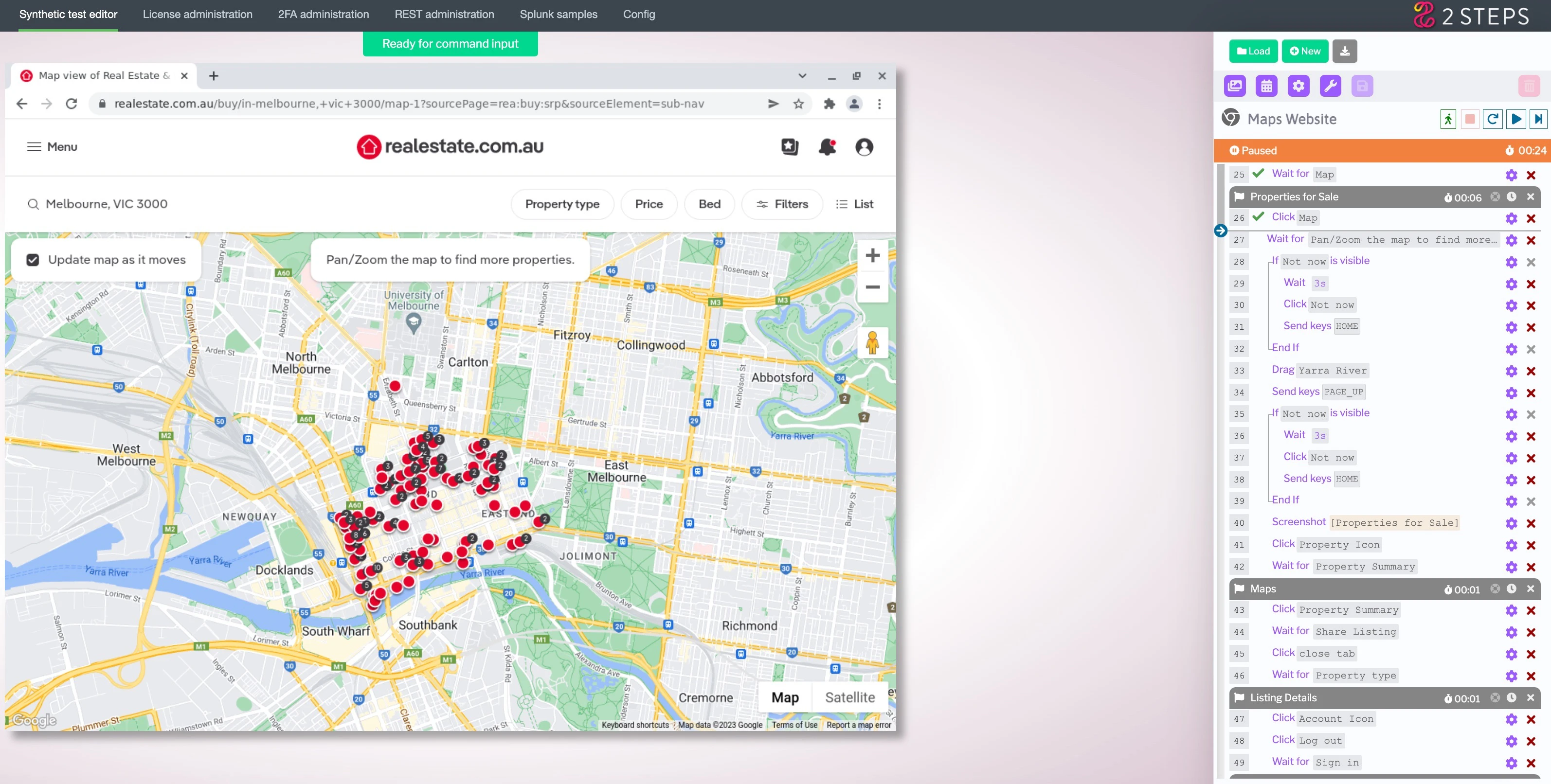 screenshot of 2 Steps